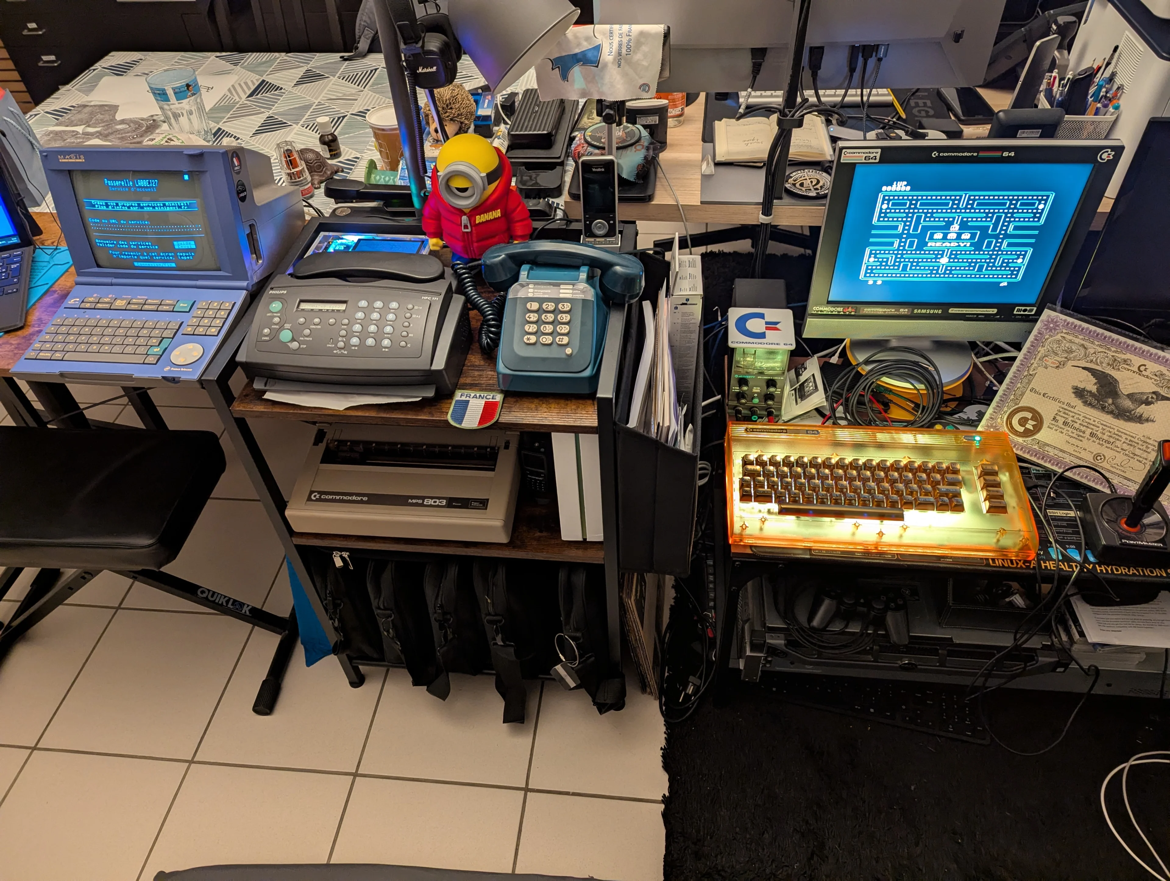 A little corner of French telecom history 🇫🇷📞💾
