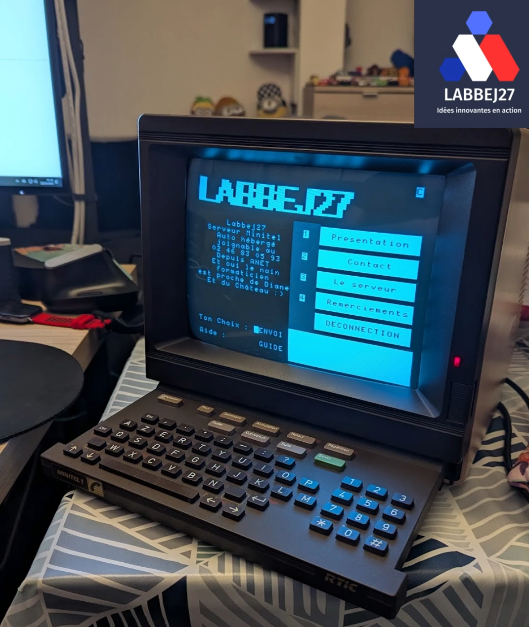 LABBEJ27 Minitel serveur
